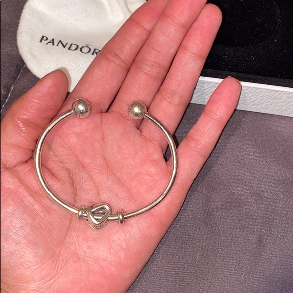 Silver Pandora Bangle - Picture 2 of 3